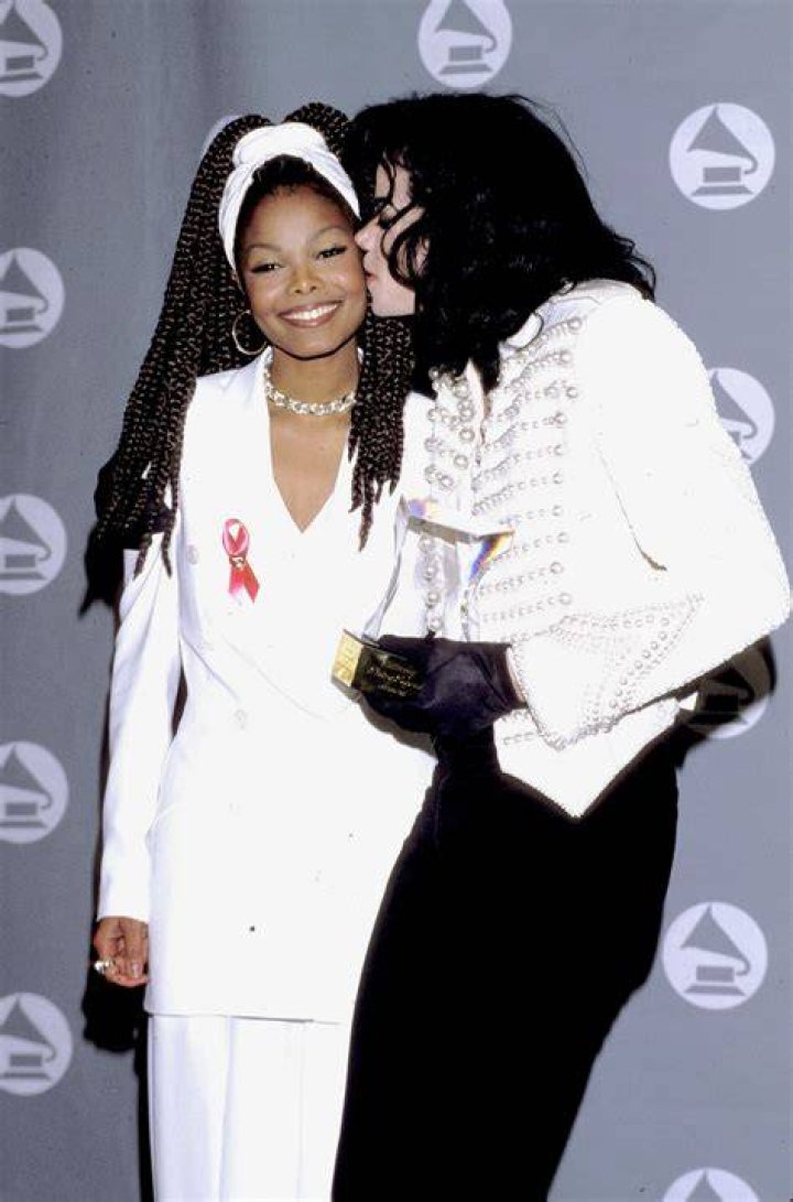 Michael Jackson and his sister Janet Jackson 35th Grammy Awards in Los Angeles, America - Feb 1993