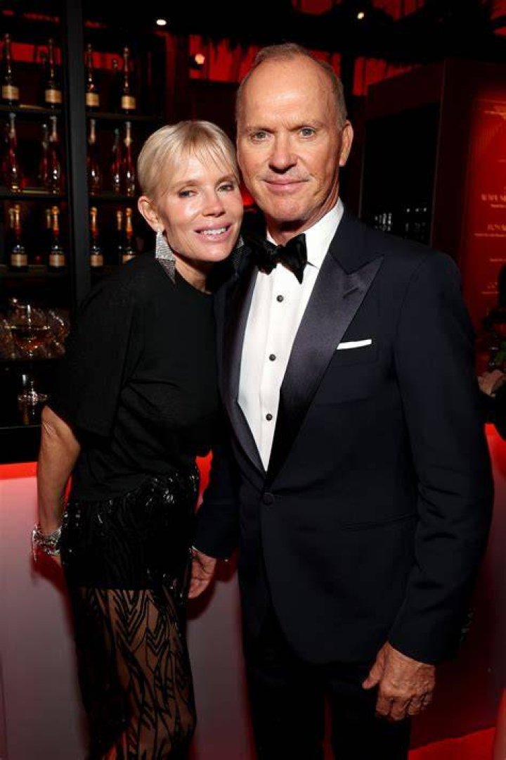 Michael Keaton, ex-wife Caroline McWilliams Keaton 3rd Anniversary Celebration March 12, 1984: Los Angeles Michael Keaton, ex-wife Caroline McWilliams Keaton 3rd Anniversary celebration at Chasens of Marvin Davis owning 20th Century Fox. Photo &reg; Berliner Studios/BEImages