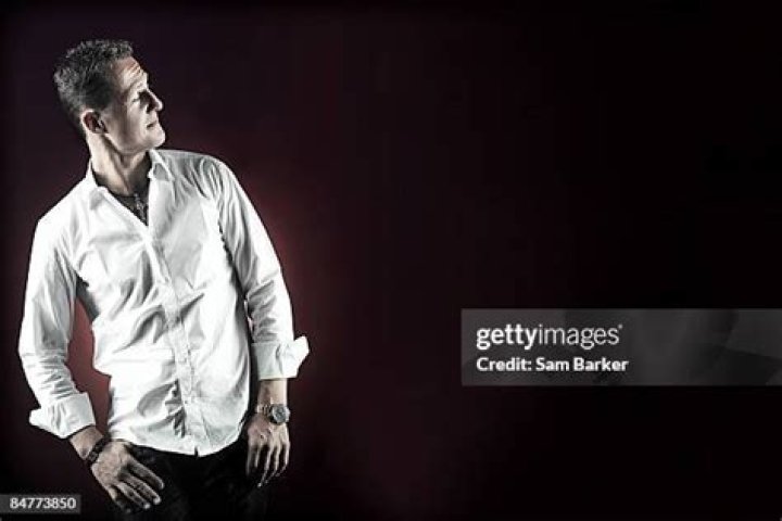 Michael Schumacher Poses for a Portrait