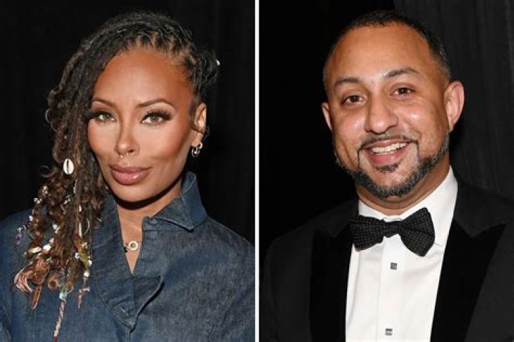 Michael Sterling, Eva Marcille. Michael Sterling, left, and Eva Marcille arrive at the BET Awards, at the Microsoft Theater in Los Angeles 2019 BET Awards - Arrivals, Los Angeles, USA - 23 Jun 2019