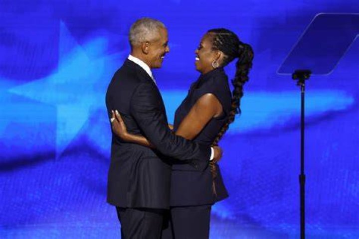 Michelle Obama During The Final White House Christmas