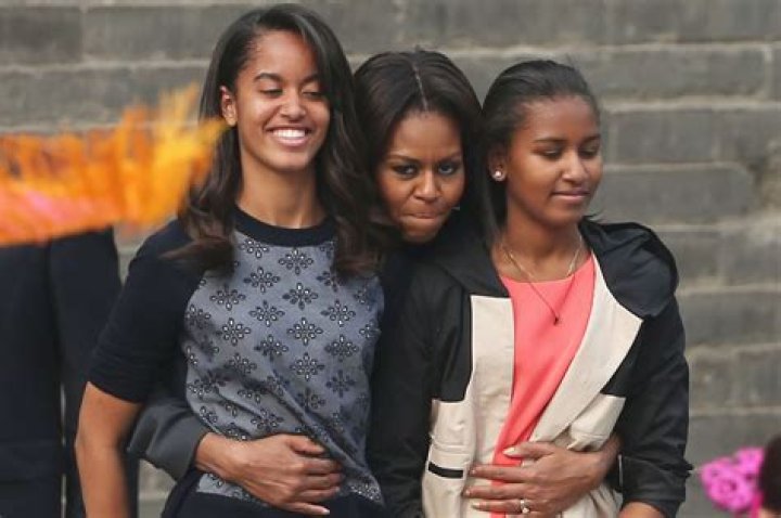 Michelle Obama Sasha Obama Malia Obama