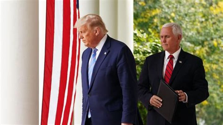Mike Pence & Donald Trump In 2020