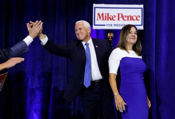 Mike Pence & Wife Karen at the U.S. Presidential Inauguration