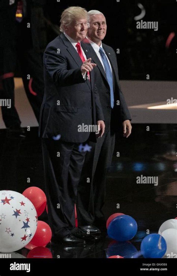 Mike Pence At The RNC in 2016