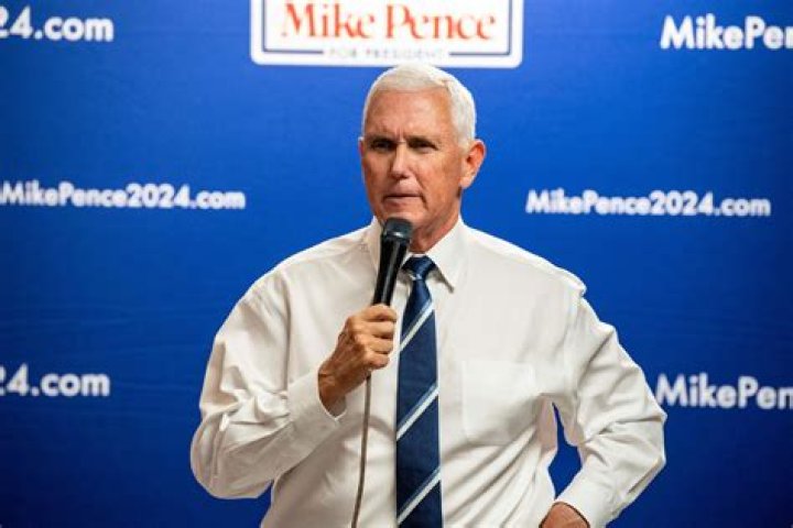 Mike Pence Speaks At A Commencement