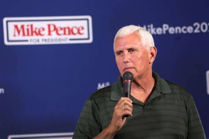 Mike Pence Speaks At The Border In 2022
