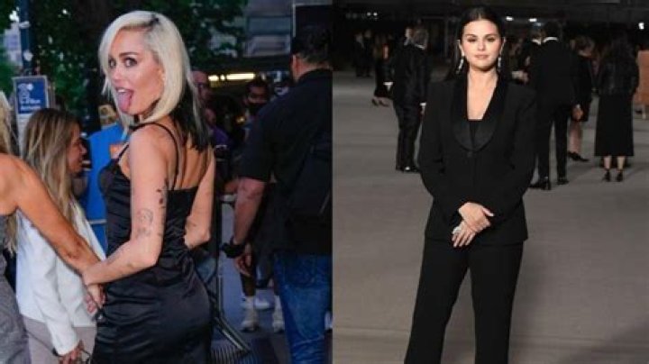 Miley Cyrus and Selena Gomez