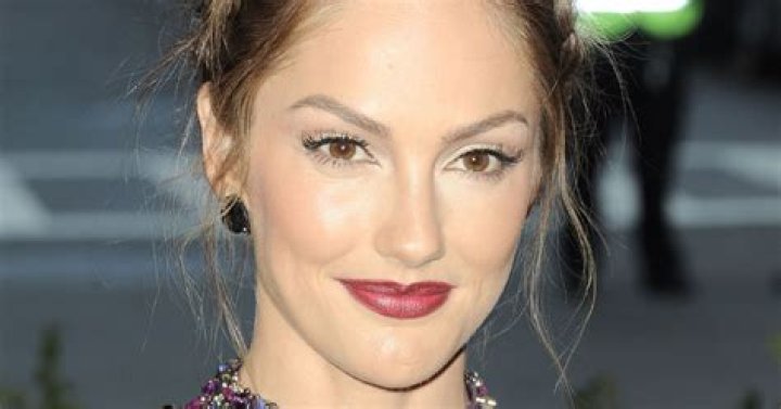 Minka Kelly Shines in Draped Gown at Comic Con