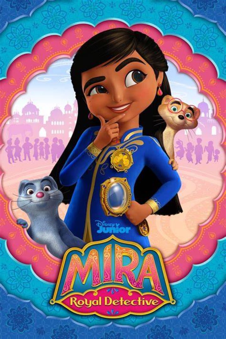 MIRA, ROYAL DETECTIVE - Kal Penn and Utkarsh Ambudkar record the roles of mongooses Mikku and Chikku, respectively, for Disney Junior's upcoming animated series "Mira, Royal Detective." (Disney Junior/Lorenzo Bevilaqua)