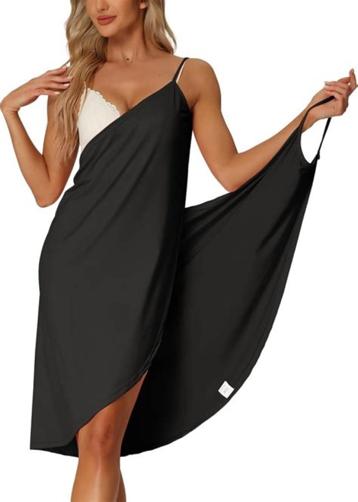 Misfay Spaghetti Strap Beach Cover-Up Dress