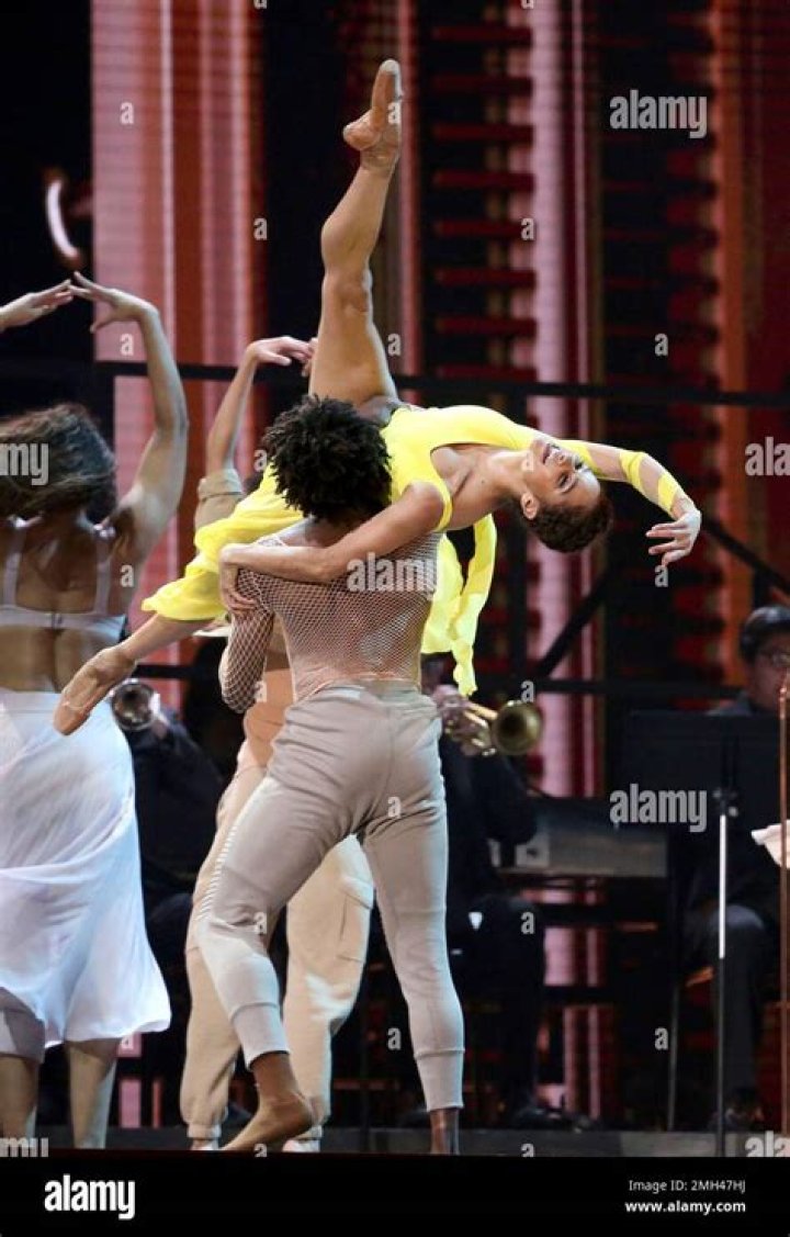 Misty Copeland performs at the 62nd annual Grammy Awards, in Los Angeles 62nd Annual Grammy Awards - Show, Los Angeles, USA - 26 Jan 2020