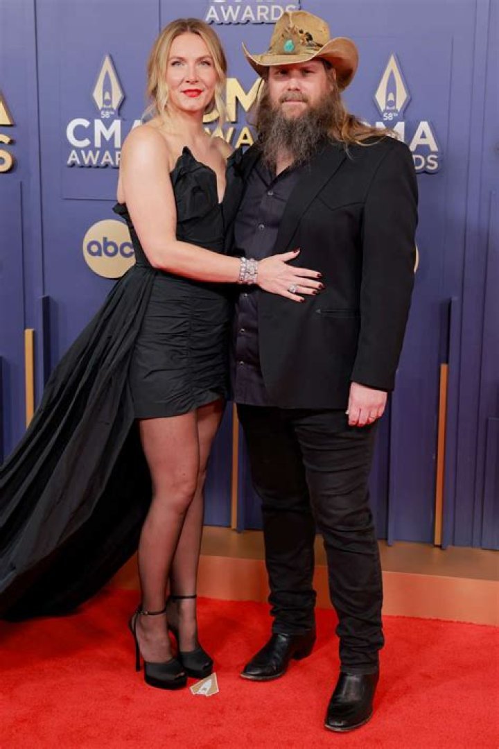 Morgane and Chris Stapleton