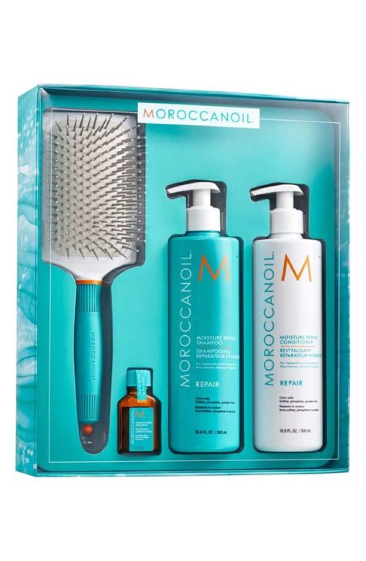 Moroccanoil Moisture Repair Jumbo Set, $78