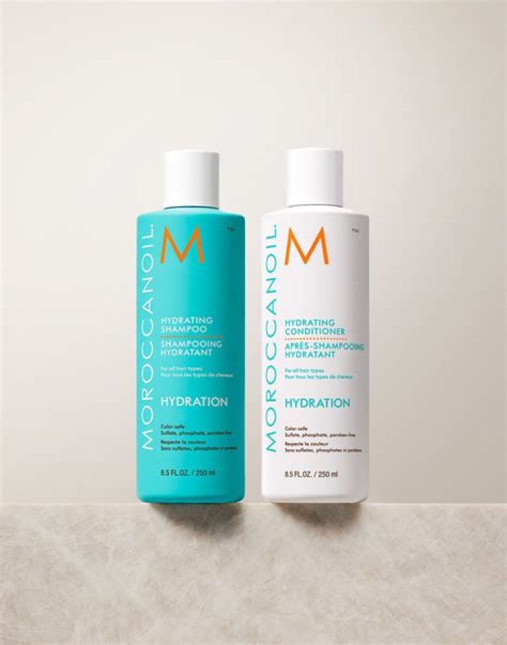Moroccanoil Moisture Repair Shampoo & Conditioner, $25 each, Moroccanoil.com