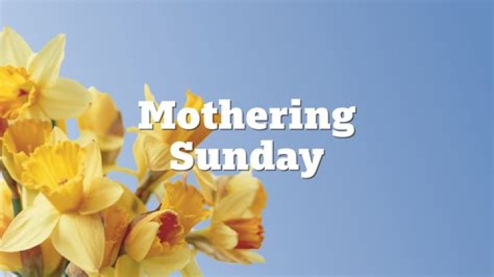 Mothering Sunday 