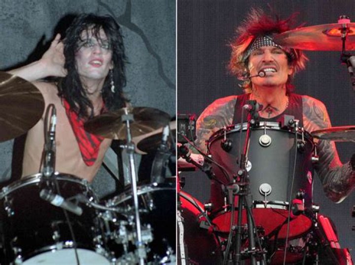 MOTLEY CRUE / Tommy Lee 1986 MOTLEY CRUE PERFORMING - 1986