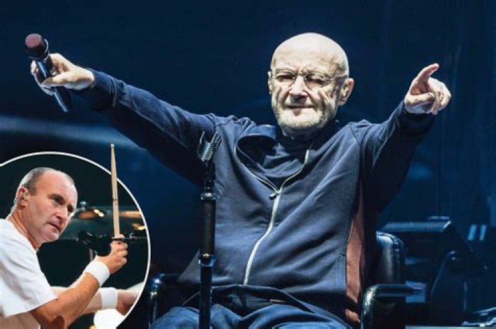 musician Phil Collins during a solo tour at the Beira Rio Stadium in the city of Porto Alegre, Rio Grande do Sul, Pictured: Phil Collins Ref: SPL1665110 270218 NON-EXCLUSIVE Picture by: SplashNews.com Splash News and Pictures USA: +1 310-525-5808 London: +44 (0)20 8126 1009 Berlin: +49 175 3764 166 World Rights
