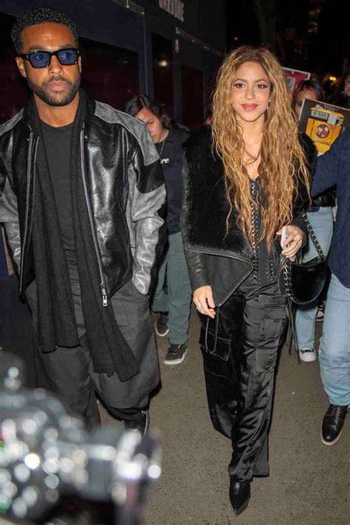 Musician Shakira smiles after filming the music video for her and Wyclef Jean's song "Hips Don't Lie," in Los Angeles, Tuesday, Feb. 21, 2006. (AP Photo/Damian Dovarganes)
