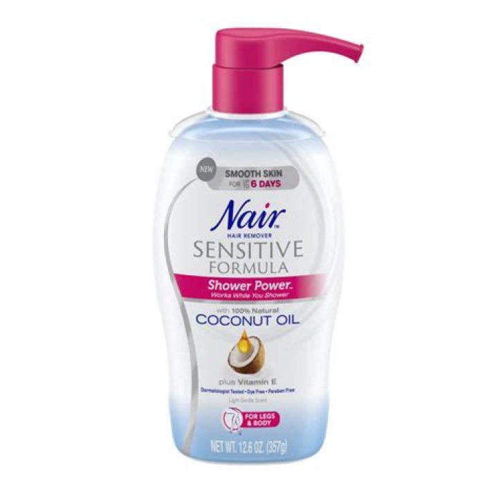 Nair Shower Power Sensitive Coconut Oil