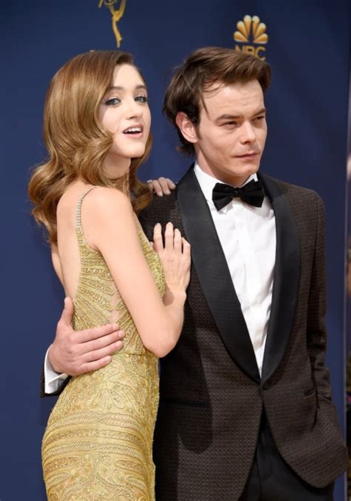 natalia dyer, charlie heaton