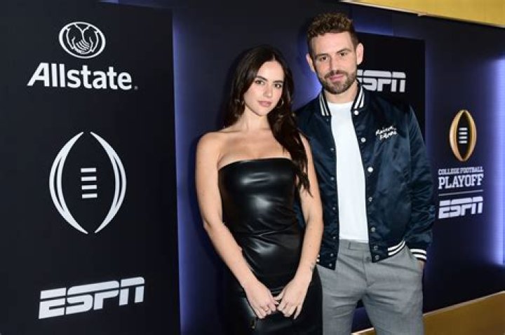 Natalie Joy and Nick ViallESPN and CFP Allstate Party at the Playoff, Los Angeles, California, USA - 07 Jan 2023