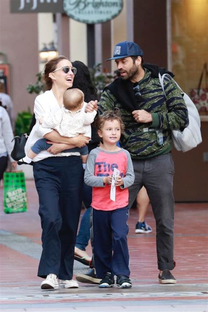 Natalie Portman and family