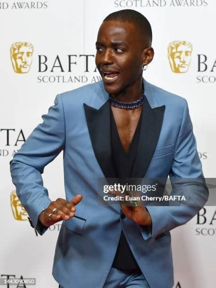 Ncuti Gatwa British Academy Scotland Awards, Arrivals, Glasgow, Scotland, UK - 20 Nov 2021