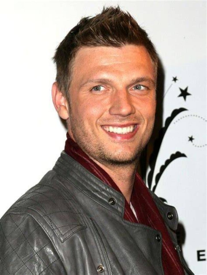 Nick Carter smiling