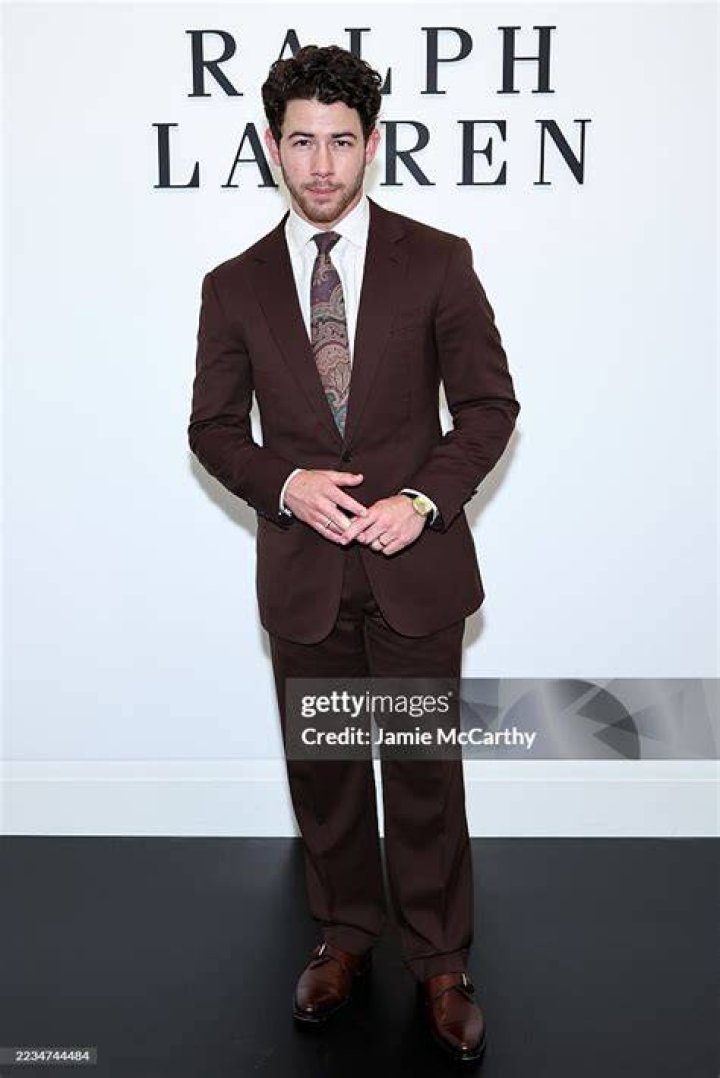Nick Jonas Ralph Lauren show, Arrivals, Spring Summer 2019, New York Fashion Week, USA - 07 Sep 2018