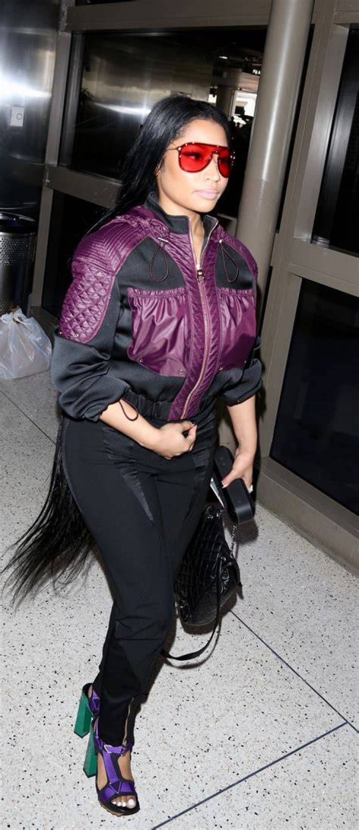 Nicki Minaj at LAX