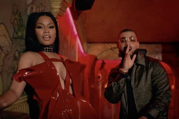 Nicki Minaj Drake No Frauds Video Shoot