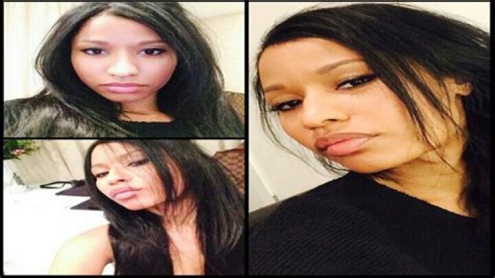 Nicki Minaj with no makeup