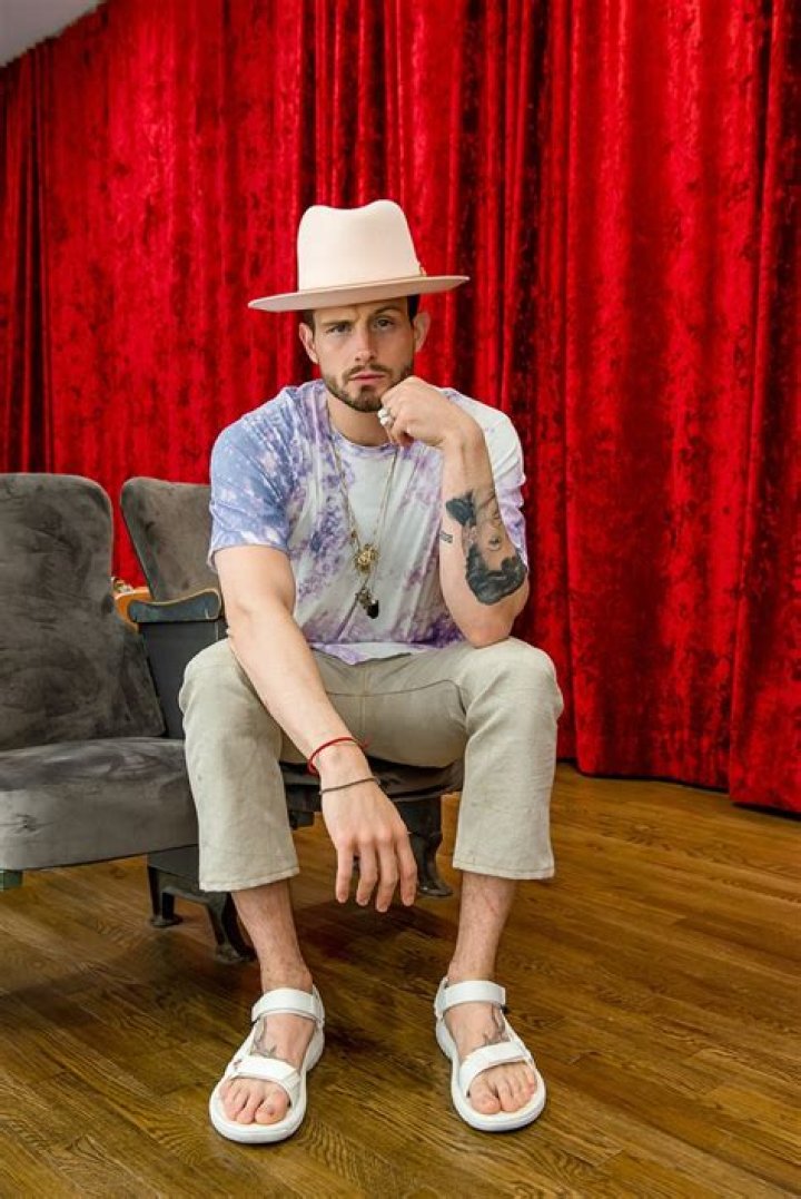 Nico Tortorella in Teva Hurricane