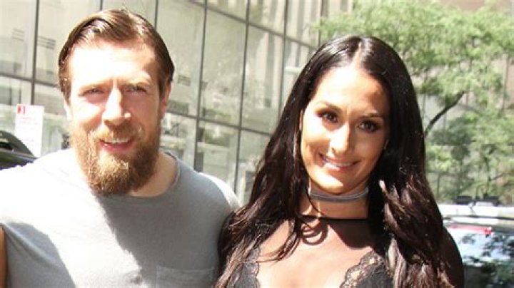 Nikki Bella Leaning On Sister Brie