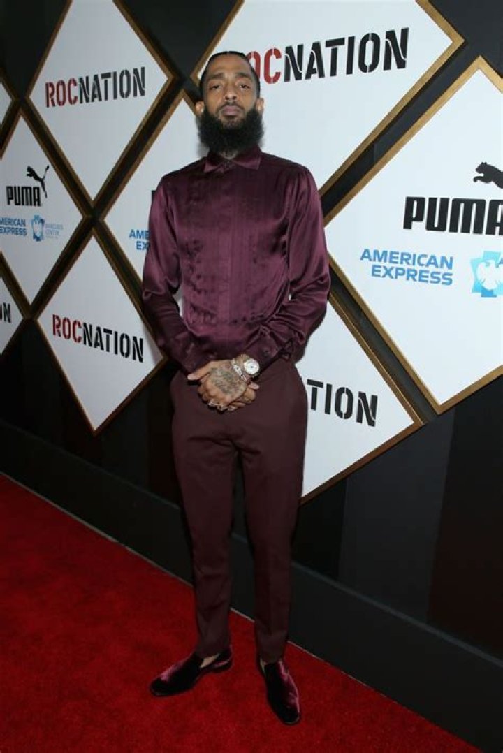Nipsey Hussle Roc Nation's Pre-Grammy Brunch, Los Angeles, USA - 09 Feb 2019