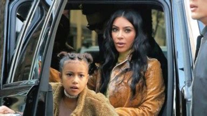 North West Rocks Fake Face Tattoos In Selfies With Kim Kardashian – Hollywood Life