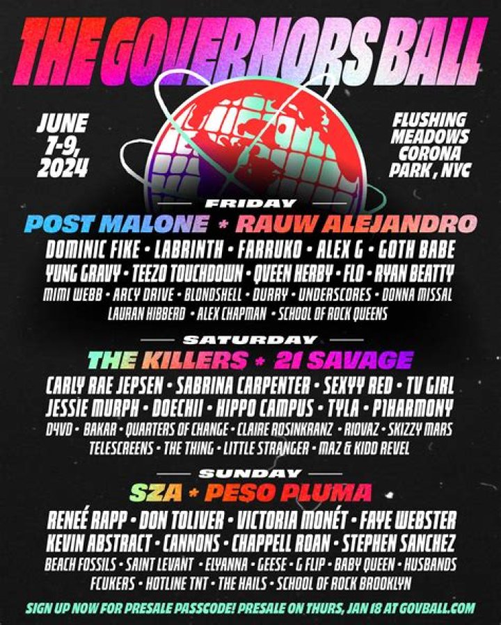 NYC&rsquo;s Gov Ball