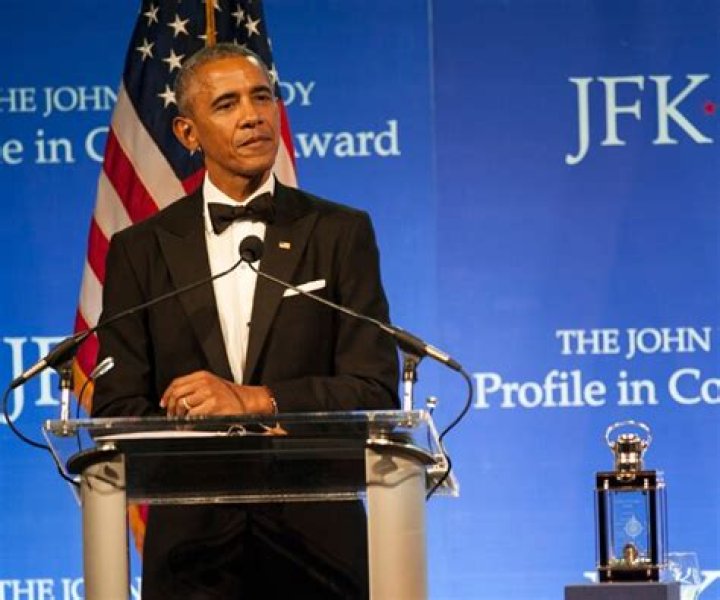 Obama Profile in Courage Award, Boston, USA &ndash; 07 May 2017