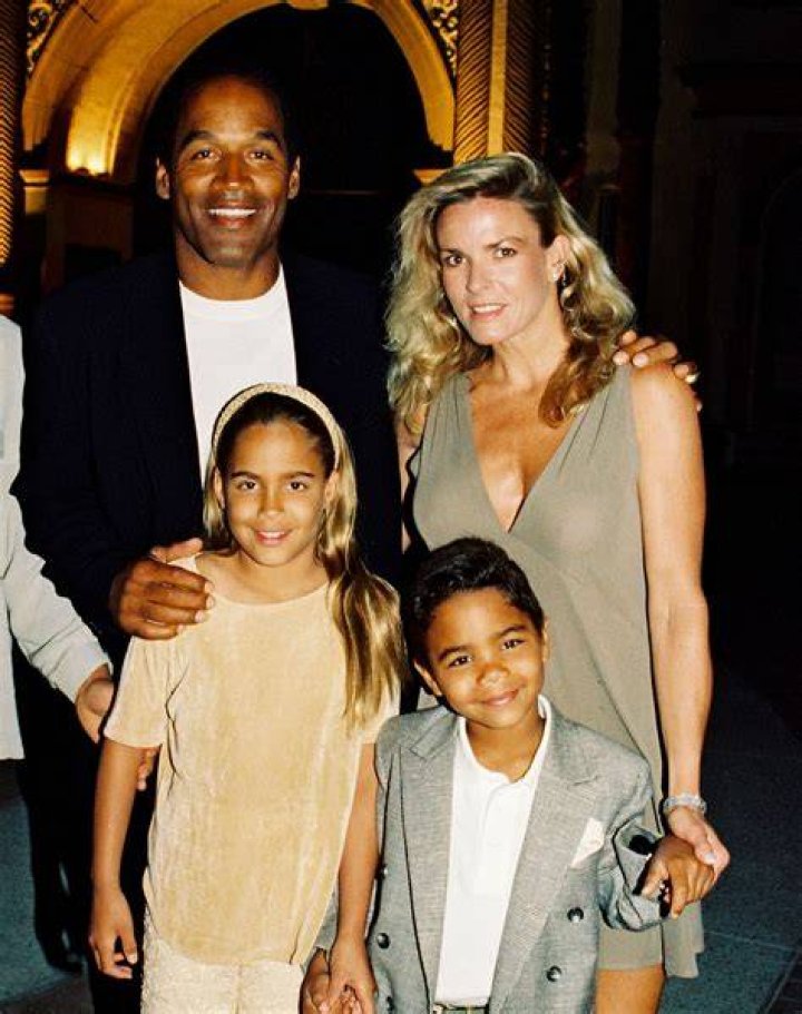 O.J. Simpson, Nicole Brown and their kids