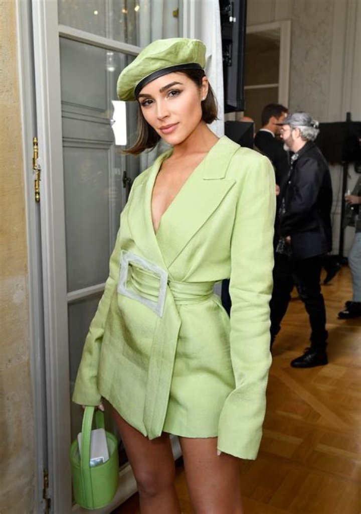 Olivia Culpo at the MJZ 2020 runway show afterparty.