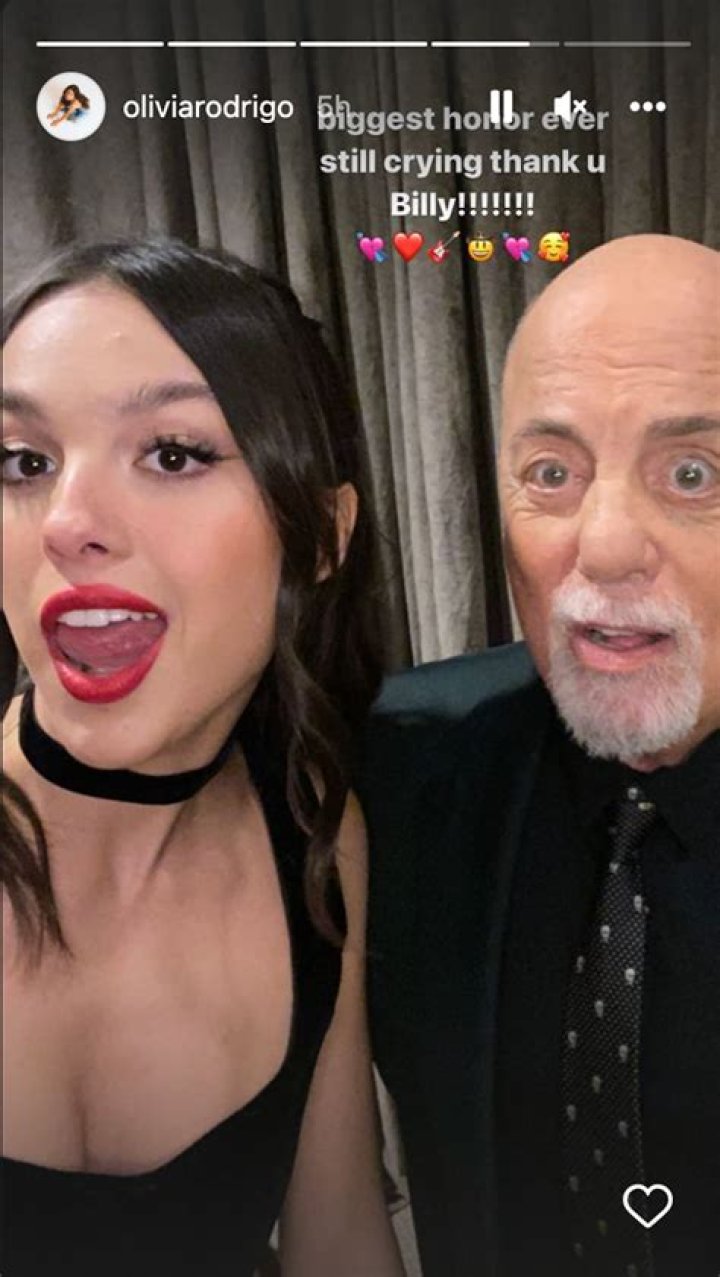 Olivia Rodrigo & Billy Joel