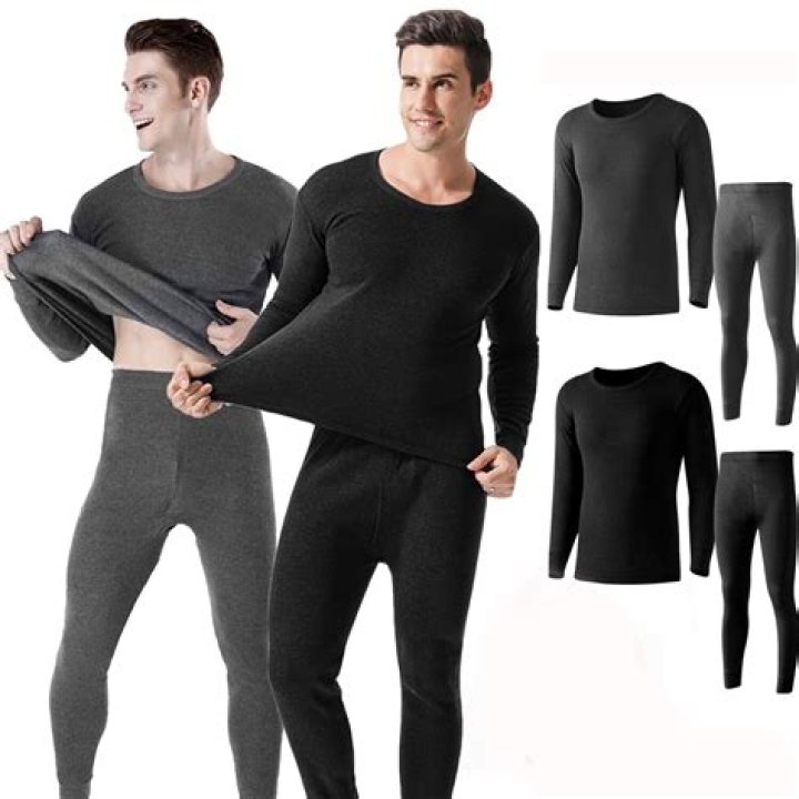 Over 1,000 People Say This Comfy Thermal Underwear Set Keeps Them Warm All Winter Long