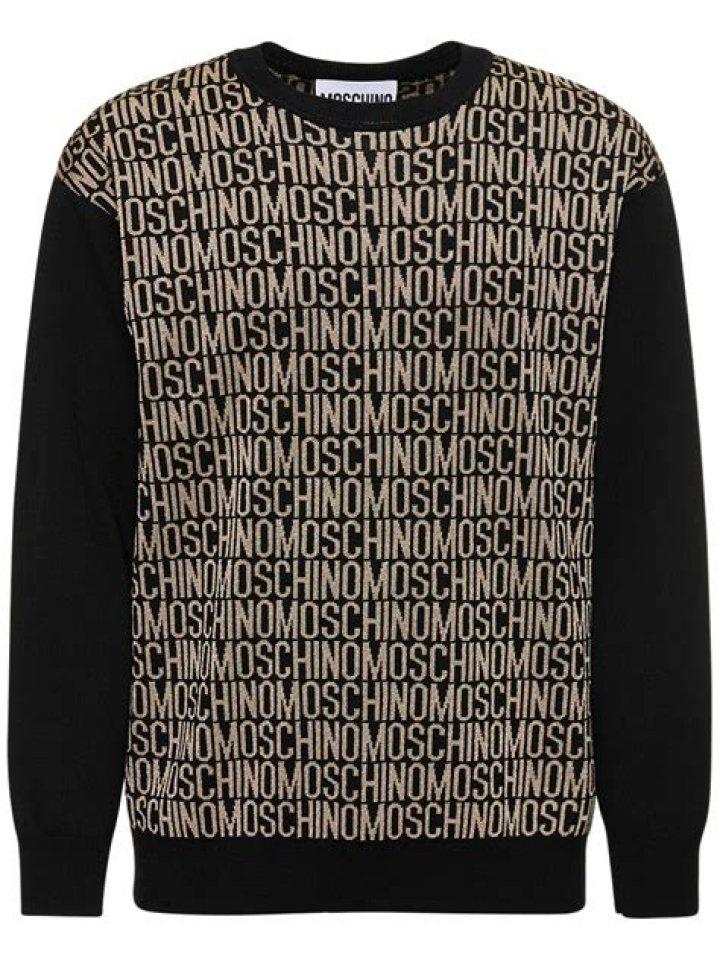 Ozuna Wearing A Moschino Sweater