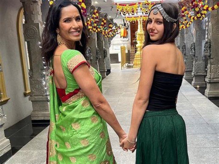 Padma Lakshmi, krishna Lakshmi-Dell