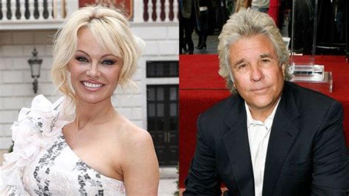Pamela Anderson and Jon Peters