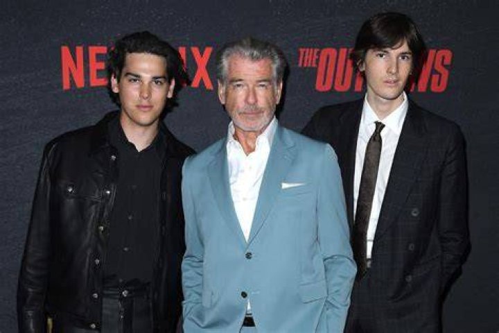 Paris Brosnan, Pierce Brosnan and Dylan Brosnan 'The Out-Laws' film premiere, Los Angeles, California, USA - 26 Jun 2023