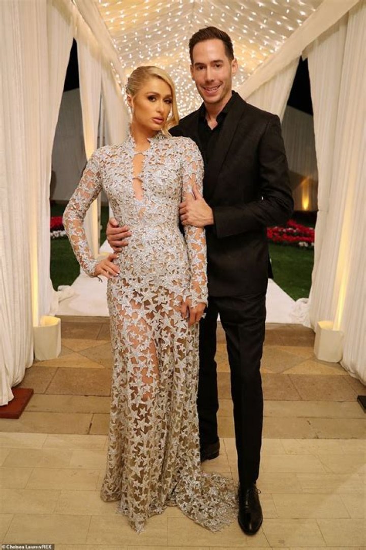Paris Hilton and Carter Reum