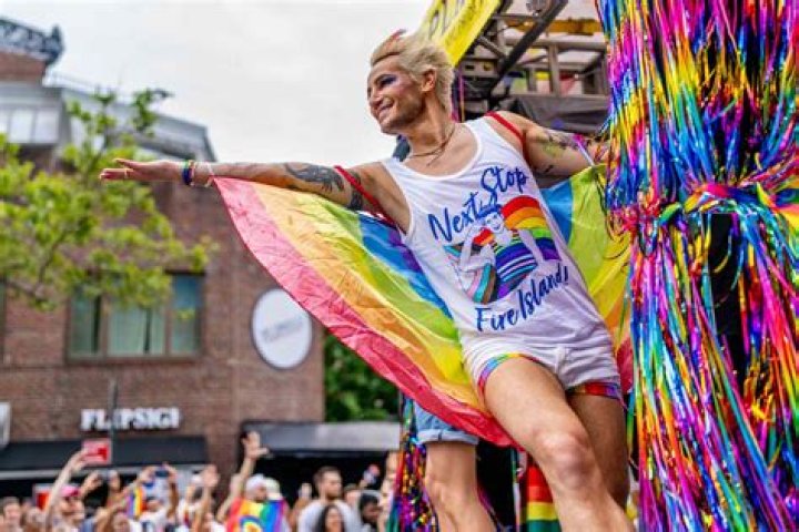 Paris Hilton At NYC Pride