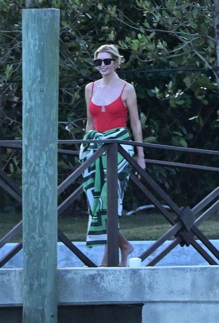 Paris Hilton Slays In Sheer Red Swimsuit & 6 More Stars Rocking The ‘Baywatch’-Inspired Look